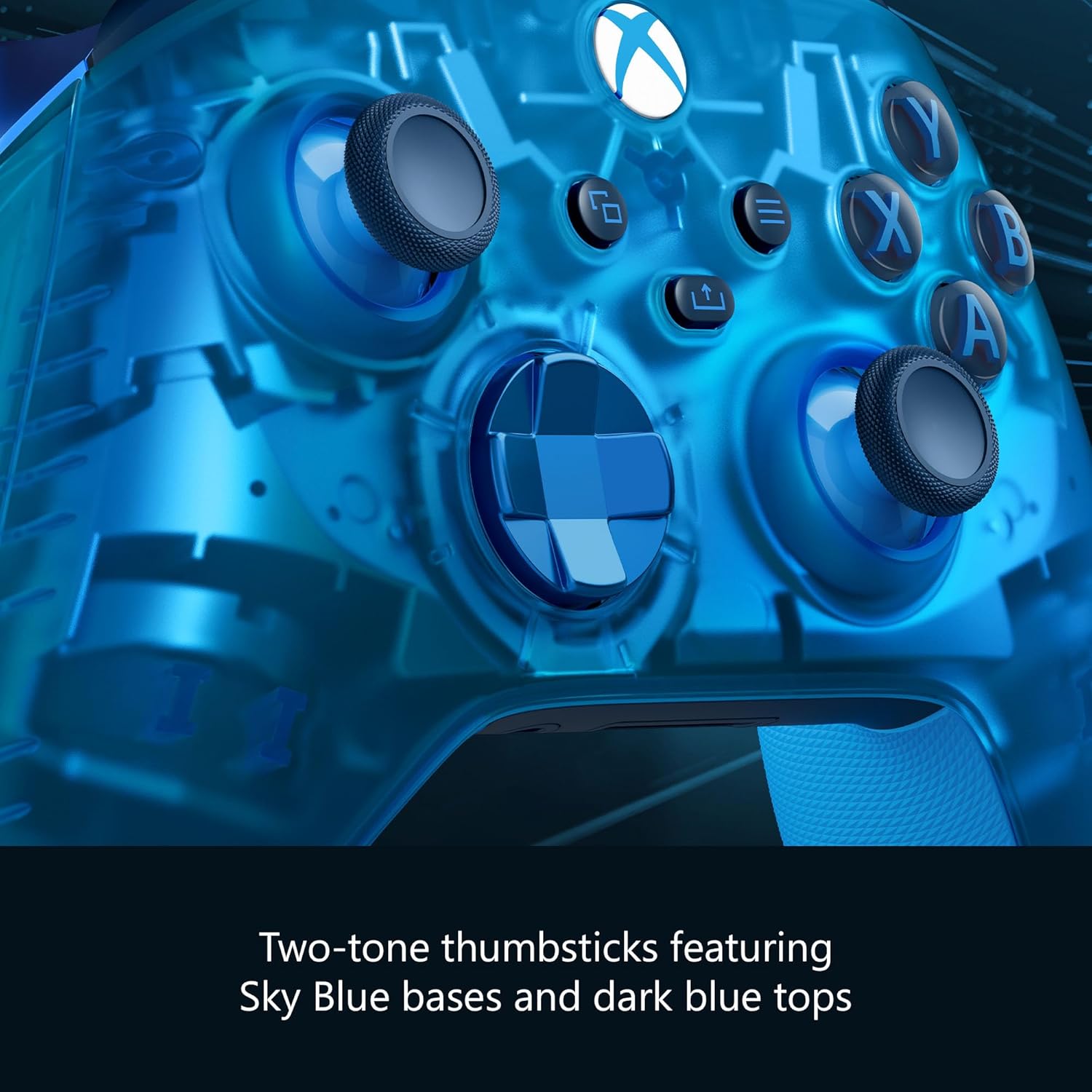 Xbox Wireless Controller – Sky Cipher Special Edition, Series X|S, One, and Windows - 5